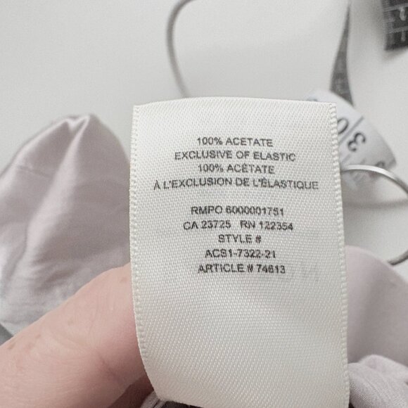 Aritzia Babaton Slip Mini Skirt Munroe Mauve Size 10 - Picture 7 of 8